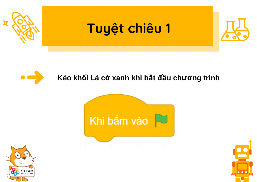 tuyệt chiêu Scratch 1