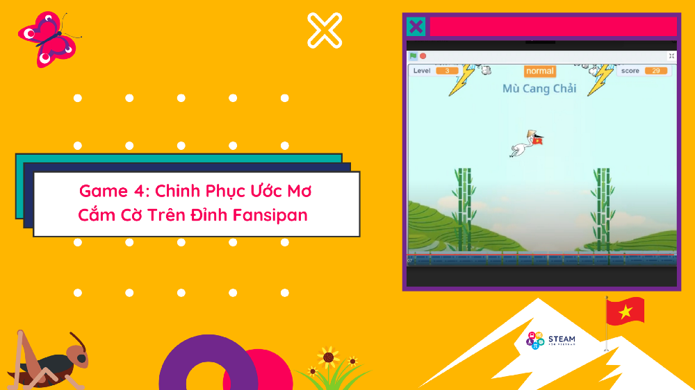 Game 4: Chinh phục ước mơ cắm cờ trên đỉnh Fansipan