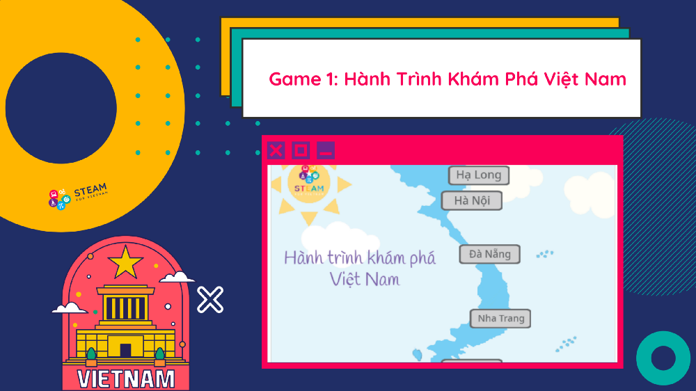 Game 1 - Hành trình khám phá Việt Nam; Demo Day