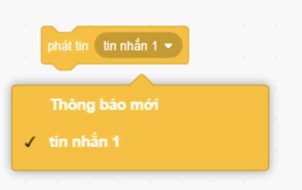 bộ ba câu lệnh nhận và phát tin