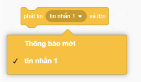 Bộ ba câu lệnh nhận và phát tin