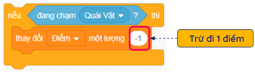 Biến số trong Scratch