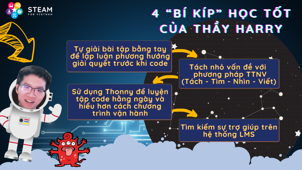 4 bí kíp học tốt của thầy Harry