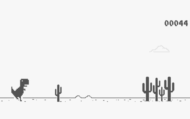 Game T-Rex Jump demo