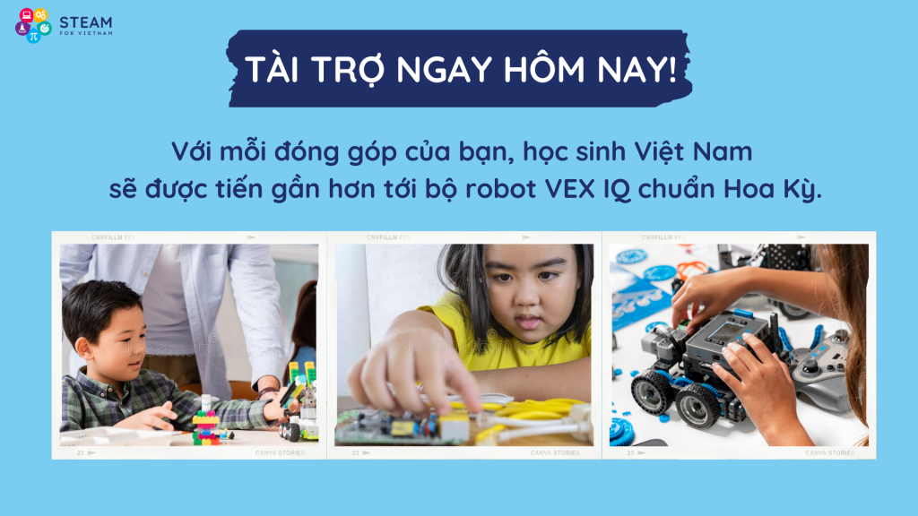 Tài trợ cho khoá học ngay hôm nay