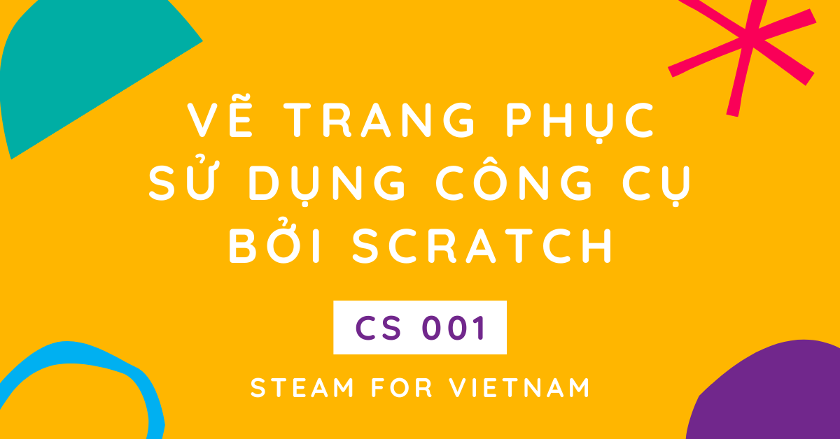 vẽ trang phục bởi scratch
