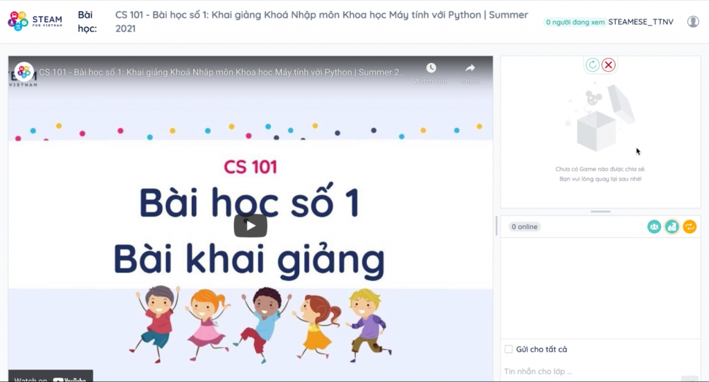 Hướng dẫn Live App