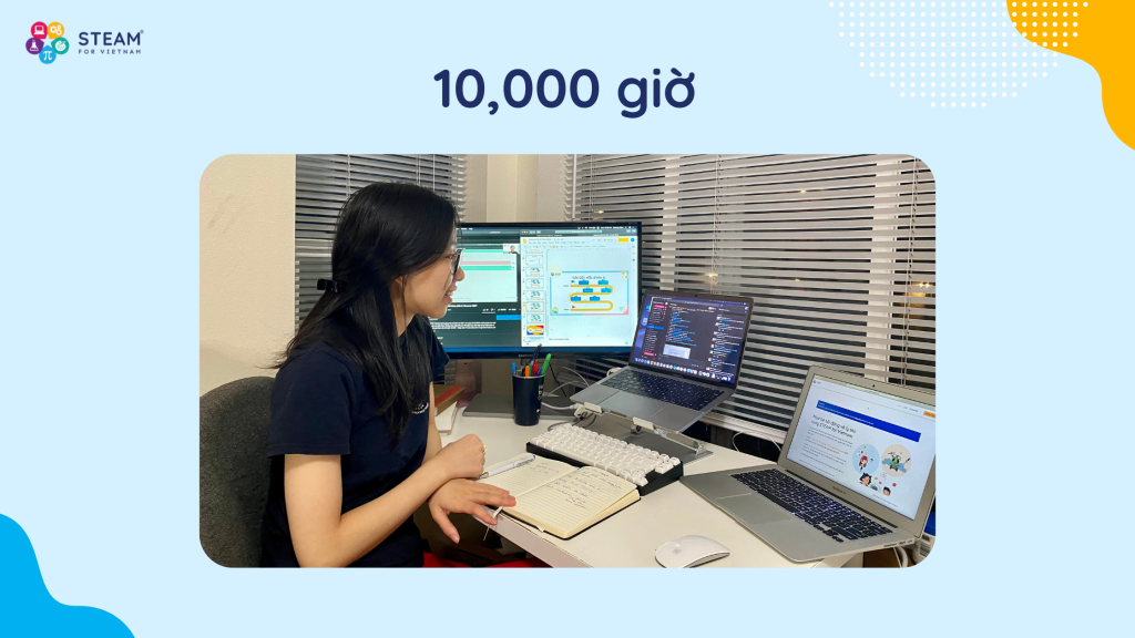 Góc làm việc nho nhỏ của mình mỗi khi chạy lớp Live