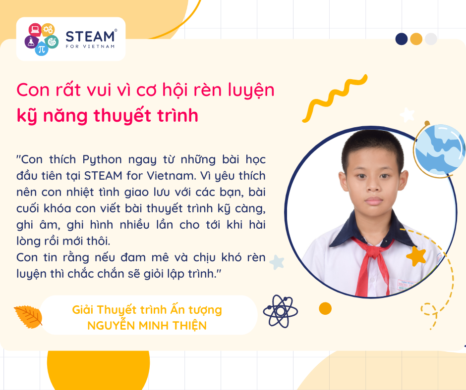 STEAM for Vietnam_Ky nang mem_Minh Thien