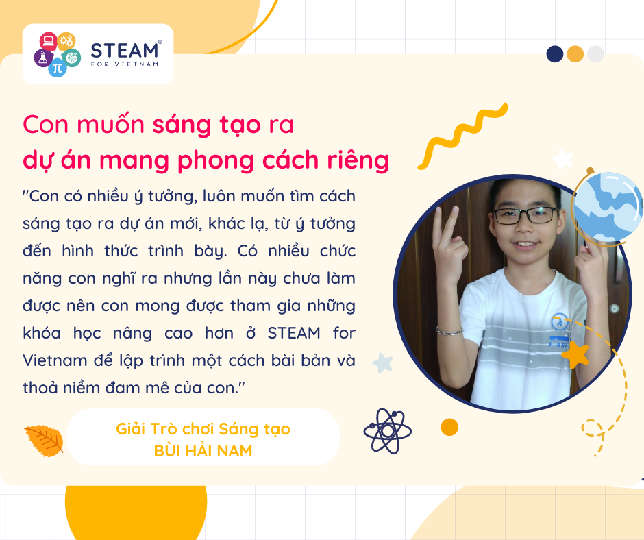 STEAM for Vietnam_Ky nang mem_Hai Nam