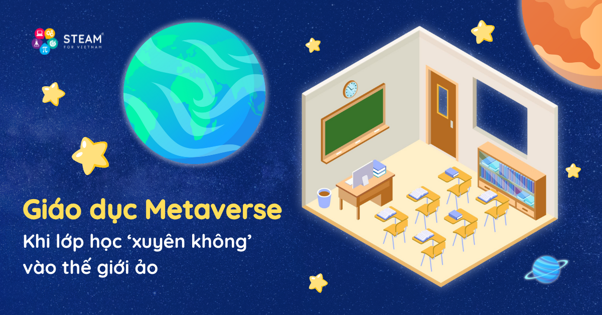 Giáo dục Metaverse: Khi lớp học 'xuyên không' vào thế giới ảo