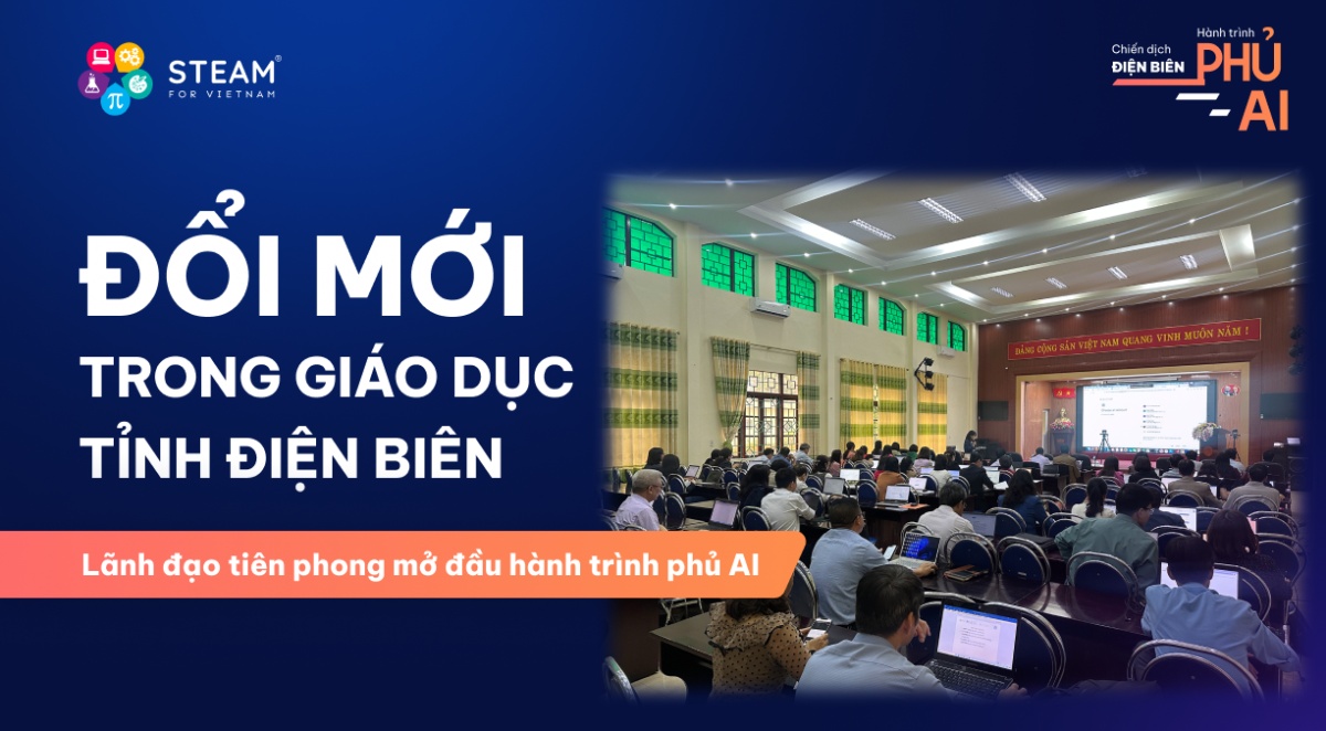 Đổi mới trong giáo dục tỉnh Điện Biên - Lãnh đạo tiên phong mở đầu hành trình phủ AI.